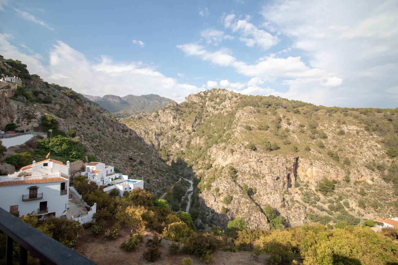 Quiet House In Village Center With Mountains Views Frigiliana Kültér fotó